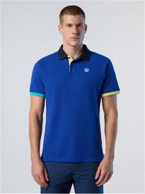 POLO SHORT SLEEVE DIFFERENT COMBO COLORS CUFF NORTH SAILS | 692453/0831